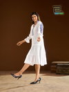 Anna By Blue Hills Rayon Embroidery Ladies Kurtis Wholesale Market In Surat
